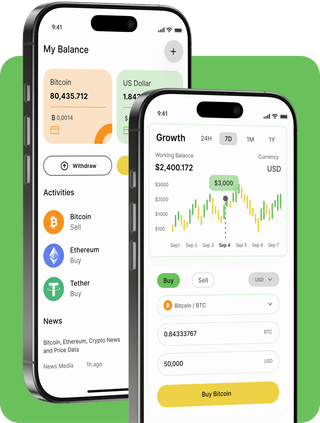Application for Opportunities trading platform with live market data